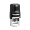 COLOP Printer R 30 Dater – runder Datumstempel mit verstellbarem Datumsband und schwarzem Gehäuse