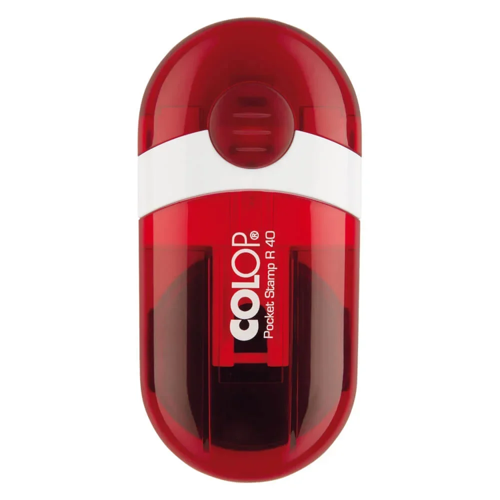 9004362383444 - Pocket Stamp R 40 Ruby Schwarz