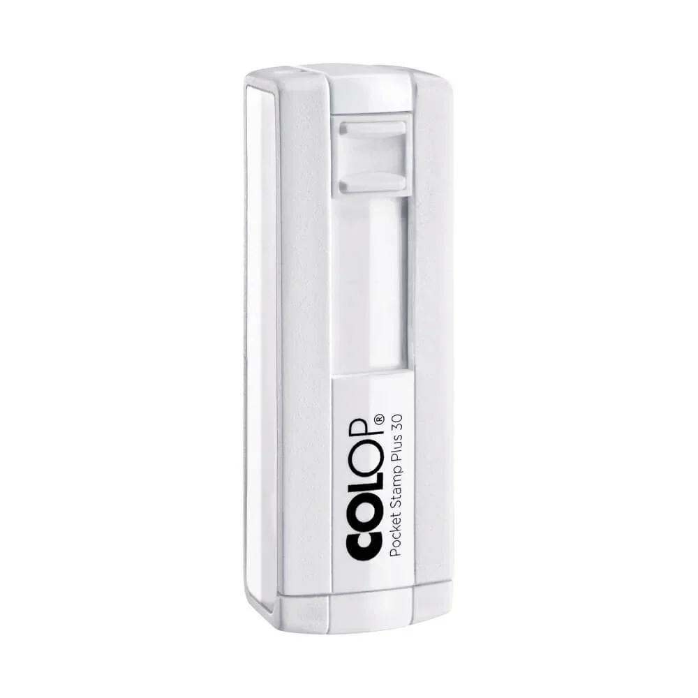 9004362494423 - Pocket Stamp Plus 30 Weiß Schwarz