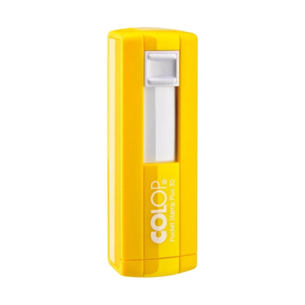 9004362494485 - Pocket Stamp Plus 30 Gelb Schwarz