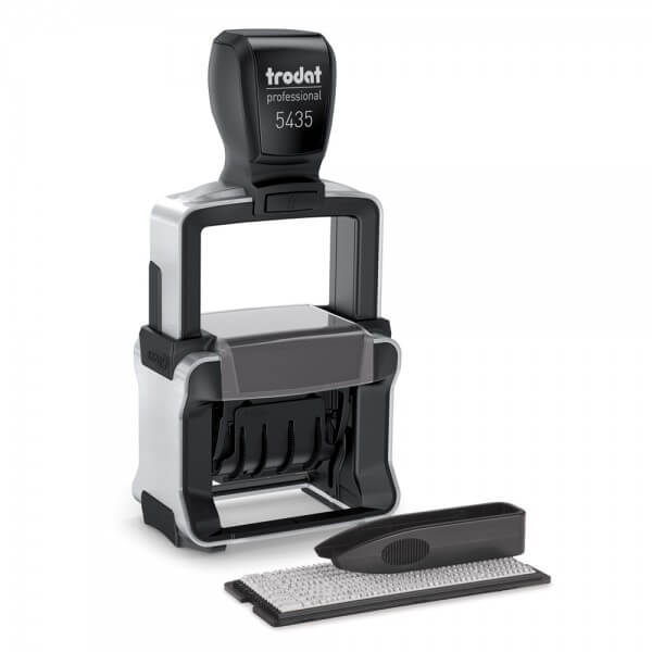 9010035223542 - Professional 5435 Datumstempel Typomatic Schwarz Englisch (05 MAY 2028)