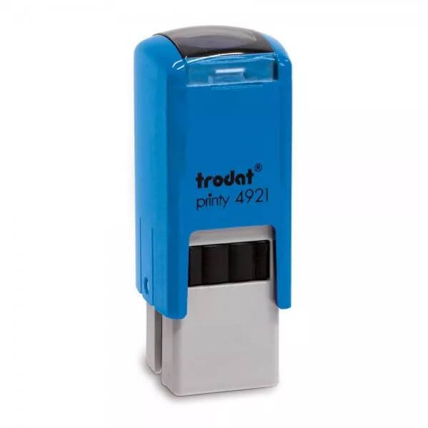 0092399832249 - Printy 4921 - kompakter Kontrollstempel Himmelblau