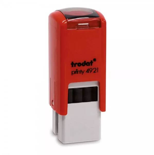 0092399657767 - Printy 4921 - kompakter Kontrollstempel Feuerrot