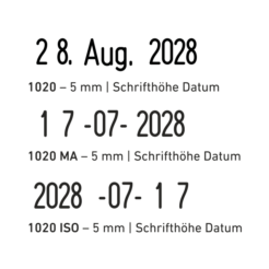 trodat classic 1020 datum iso ma