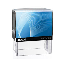 Colop Printer 60 schwarz Selbstfärbestempel mit blauem Inlay