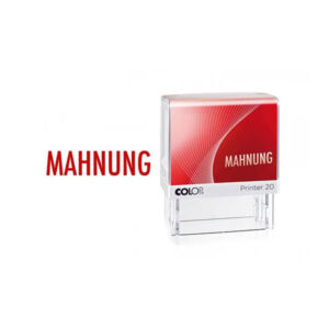 Colop Printer 20 Lagertextstempel MAHNUNG