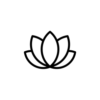 mini motivstempel lotusblume