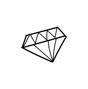 mini motivstempel diamant