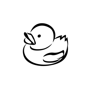 mini motivstempel entchen