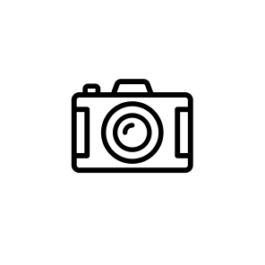 Mini Motivstempel Fotoapparat