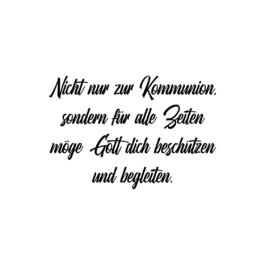 motivstempel kommunion nicht nur zur kommunion