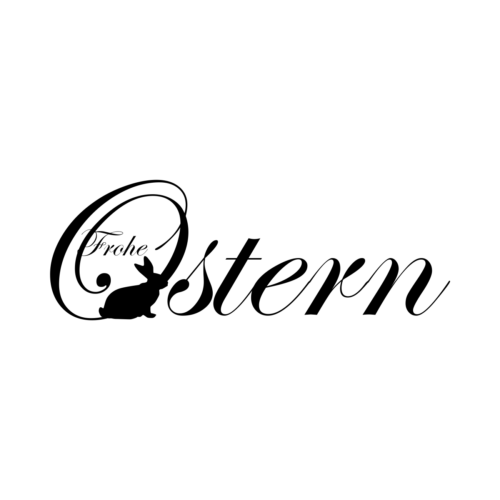 motivstempel ostern hase frohe ostern