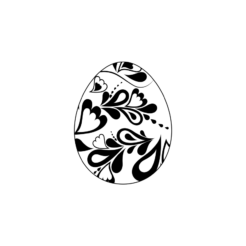 Motivstempel Ostern Osterei 1