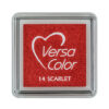 VersaColor Mini Stempelkissen Scarlet – Pigmenttinte, 25 × 25 mm
