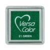 VersaColor Mini Stempelkissen Green – Pigmenttinte, 25 × 25 mm