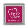 VersaColor Mini Stempelkissen Opera Pink – Pigmenttinte, 25 × 25 mm