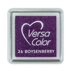 VersaColor Mini Stempelkissen Boysenberry – Pigmenttinte, 25 × 25 mm
