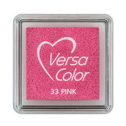 VersaColor Mini Stempelkissen Pink – Pigmenttinte, 25 × 25 mm