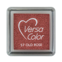 VersaColor Mini Stempelkissen Old Rose – Pigmenttinte, 25 × 25 mm