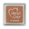 VersaColor Mini Stempelkissen Bronze – Pigmenttinte, 25 × 25 mm