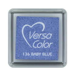 VersaColor Mini Stempelkissen Baby Blue – Pigmenttinte, 25 × 25 mm