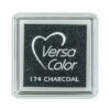 VersaColor Mini Stempelkissen Charcoal – Pigmenttinte, 25 × 25 mm