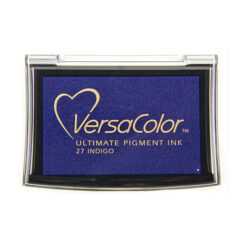 VersaColor Stempelkissen groß Indigo – Pigmenttinte, 75 × 45 mm
