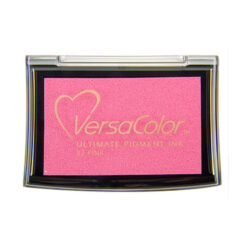 VersaColor Stempelkissen groß Pink – Pigmenttinte, 75 × 45 mm