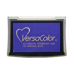 VersaColor Stempelkissen groß Imperial Blue – Pigmenttinte, 75 × 45 mm