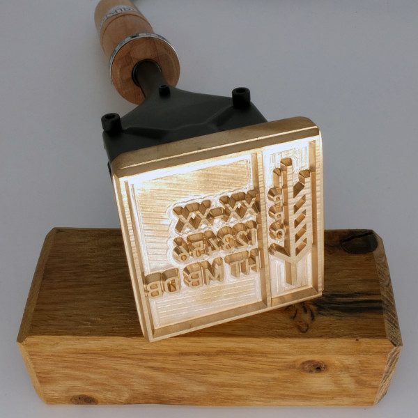 ALK6N 70 × 70 mm Brennstempel