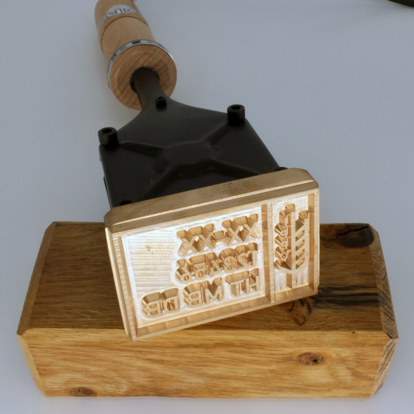 ALK6N 75 × 50 mm Brennstempel