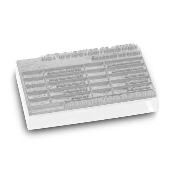 Stempelplatte für Trodat Professional Textstempel 5203