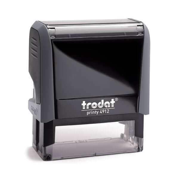 0092399431527 - 4912 Apotheken Stempel Text & Logo Eco Grau