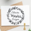 blumenkranz namen stempel hochzeit 49381 co