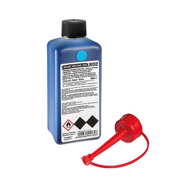 9004362441328 - 802 - schnelltrocknende Farbe Blau 250 ml