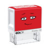 COLOP Printer 20 Schulstempel – Motivstempel mit Gesicht in Rot aus der NIO School Motivation Serie