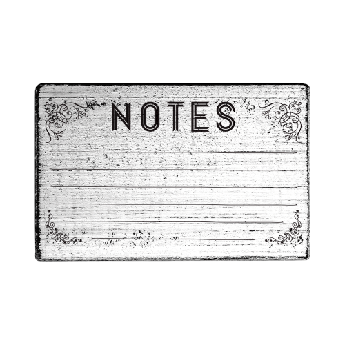 Vintage Stempel – Notes – V01001