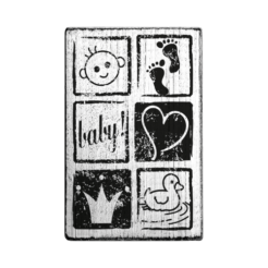 colop arts and crafts vintage stamp v01052 top