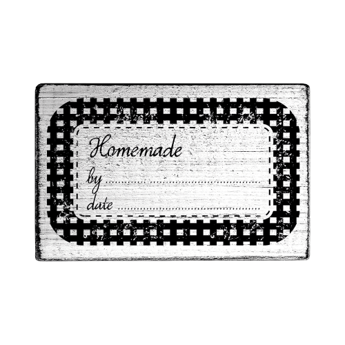 Vintage Stempel – Homemade by …. Date …. – V01063