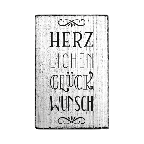 Vintage Stempel – Herzlichen Glückwunsch – V01071