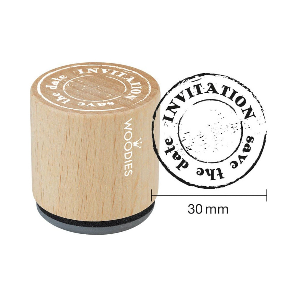 8712938073132 - Woodies Stempel - INVITATION save the date WE2003