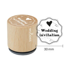 Woodies Stempel - Wedding invitation WE3005