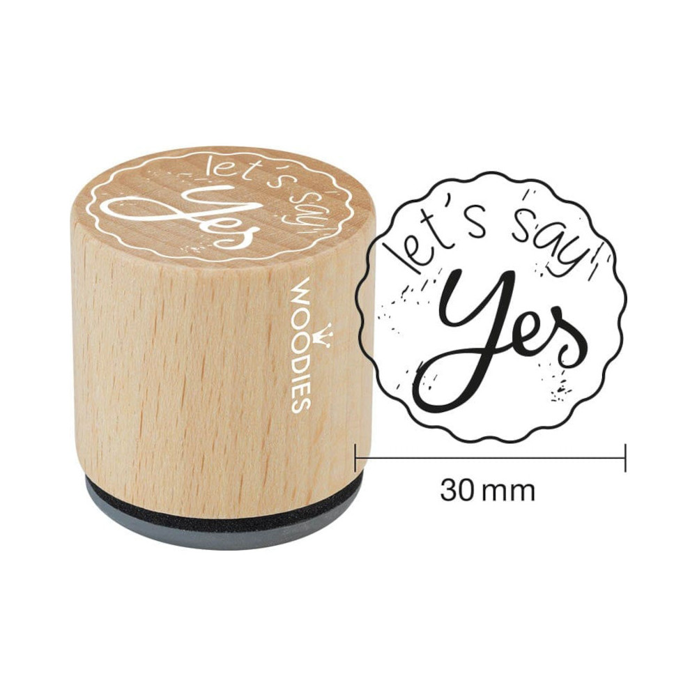 5420078608796 - Woodies Stempel - lets say YES WE3010