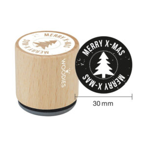 Woodies Stempel - Merry x-mas WE7003