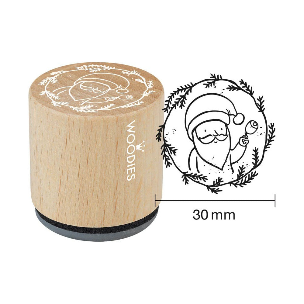Rössler Stempel Woodies Weihnachtsmann