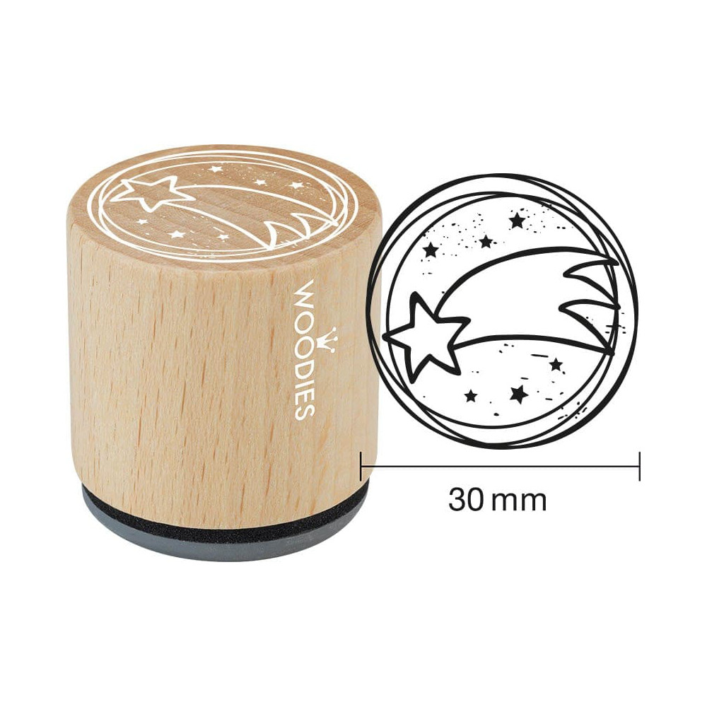 5420078607126 - Woodies Stempel - Weihnachtsstern W21007