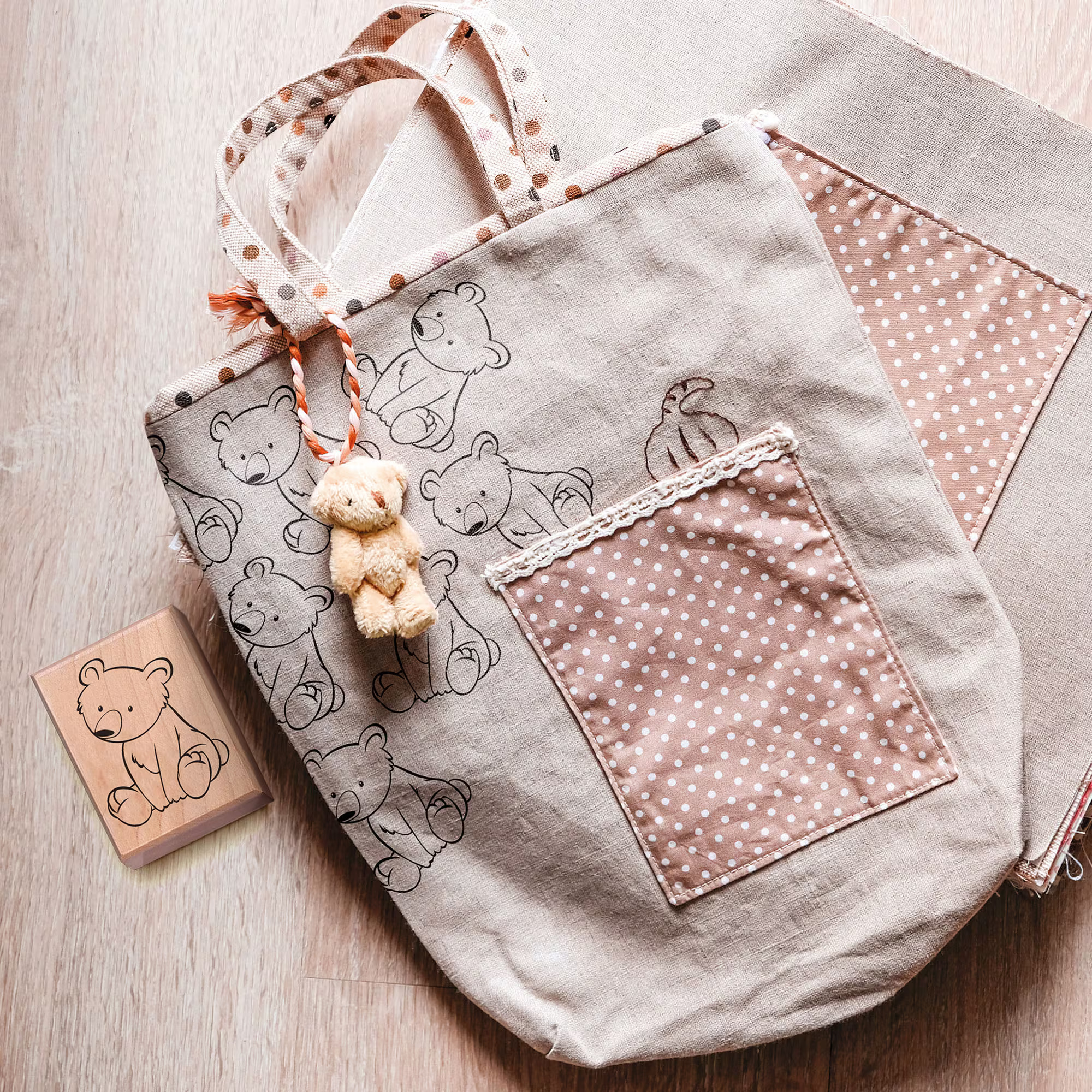 Colop Craft Labeler Stempelkissen und Textilfarbe Set