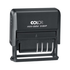 Colop Mini-Dater S120/P Datumstempel mit Textplatte schwarz