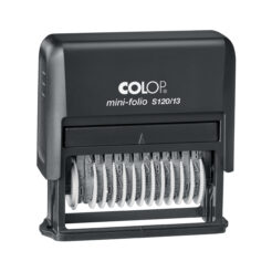 Colop Mini-Folio S120/13 Ziffernstempel schwarz