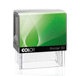 Colop Printer 30 schwarz Selbstfärbestempel mit grünem Inlay